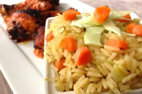 Курица Пери Пери и сладкий рис