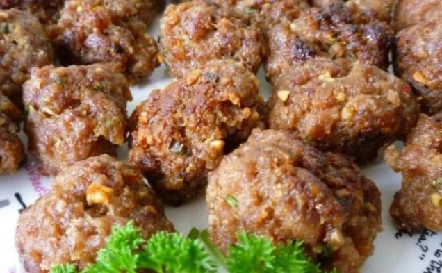 Шашлычные фрикадельки из говядины — рецепт с фото